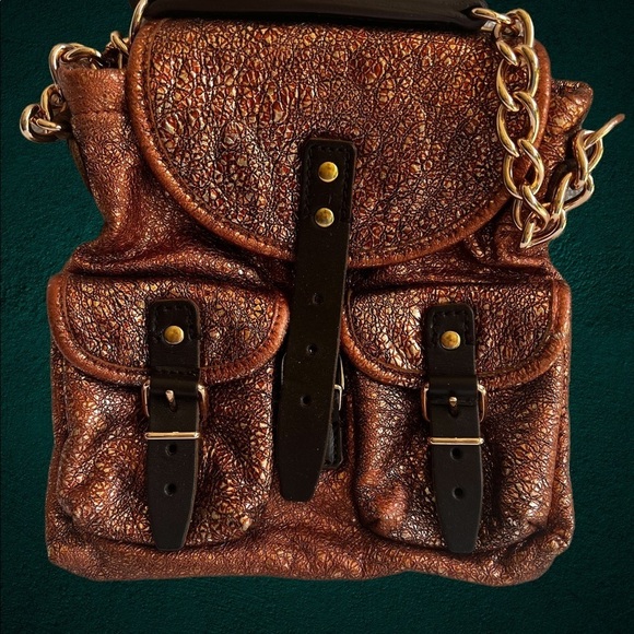 Petite Balenciaga metallic copper bag HOST PICK🎈🎈🎊🎉🎈 - Picture 4 of 8